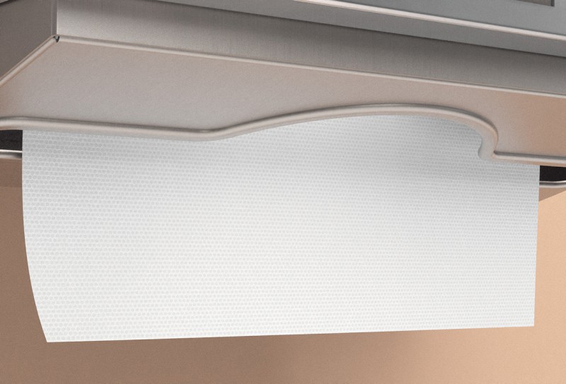 TOWEL zrcadlová skříňka 100cm se senzorovým dávkovačem mýdla, vodovodní baterií a zásobníkem na papírové ručníky MUM000118